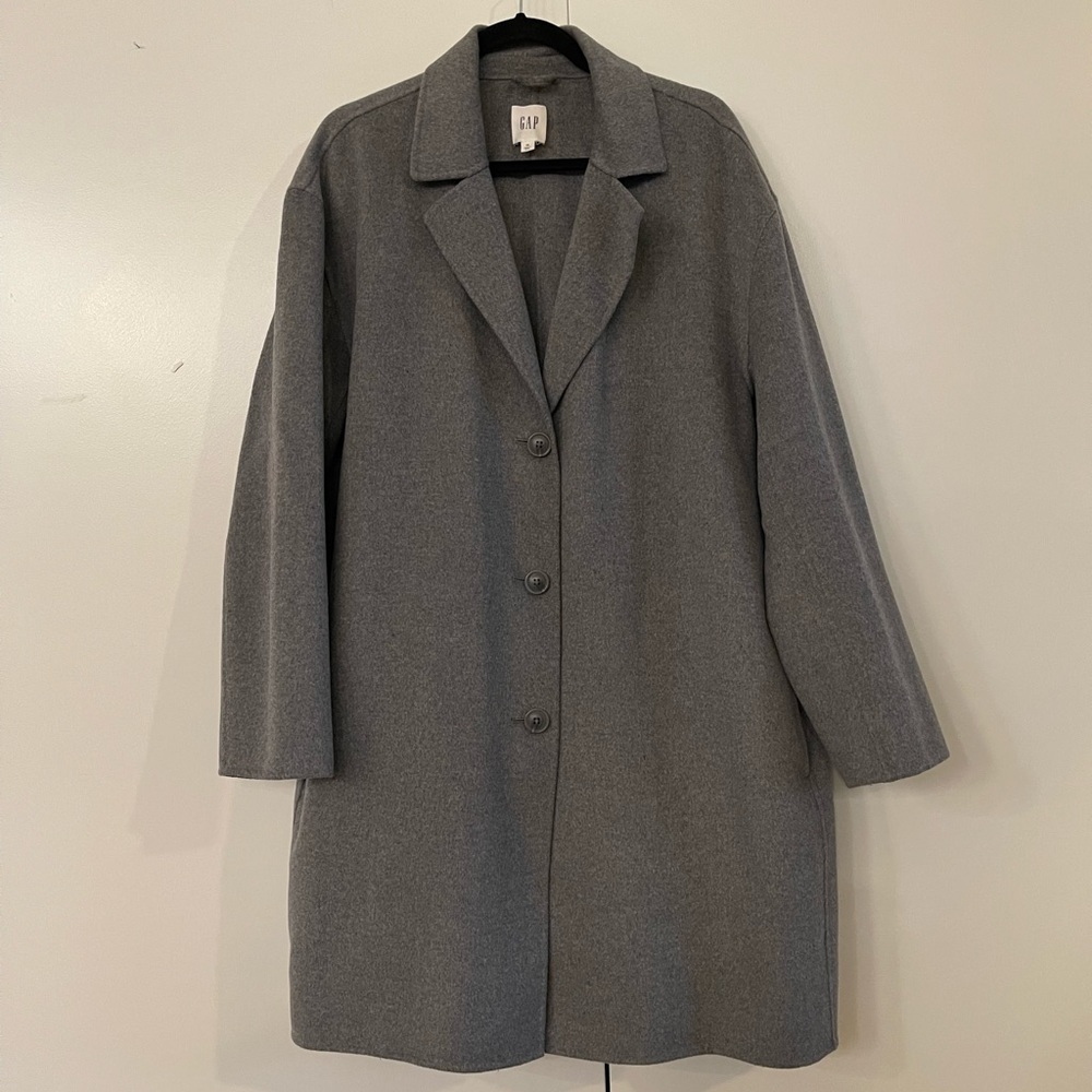 GAP Grey Wool Coat